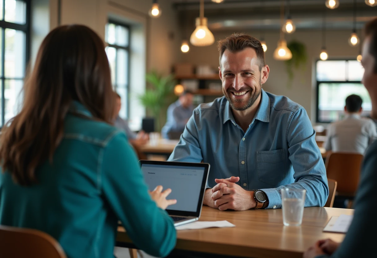Supervision dans un café
