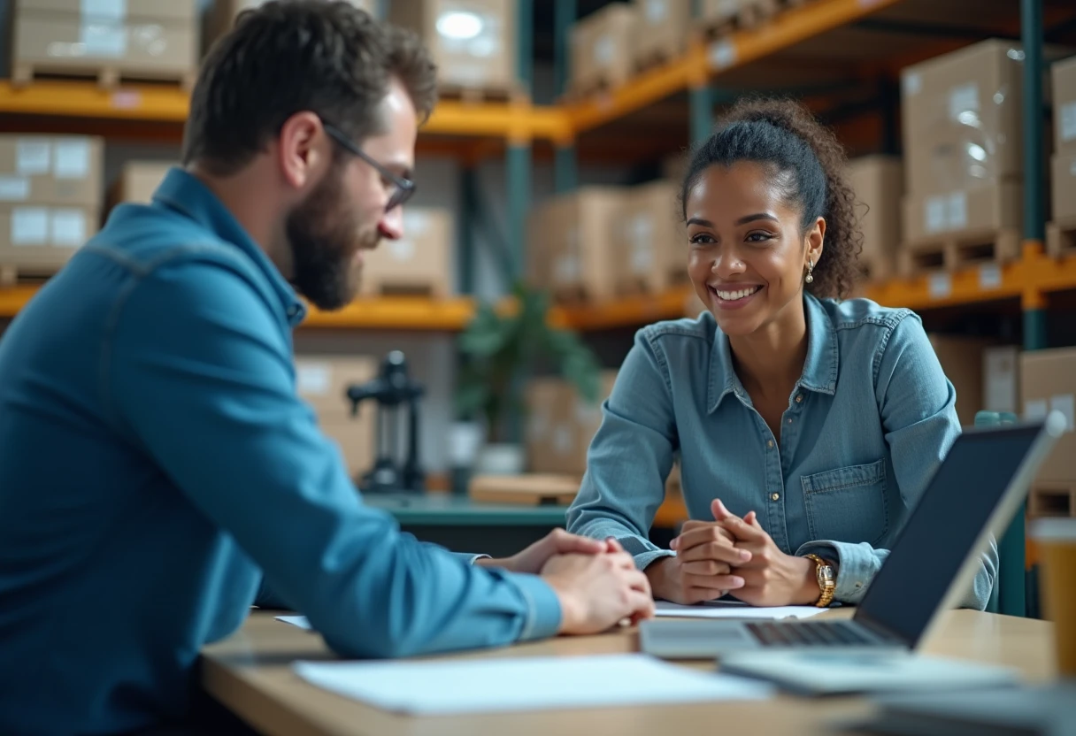 Warehouse strategy meeting