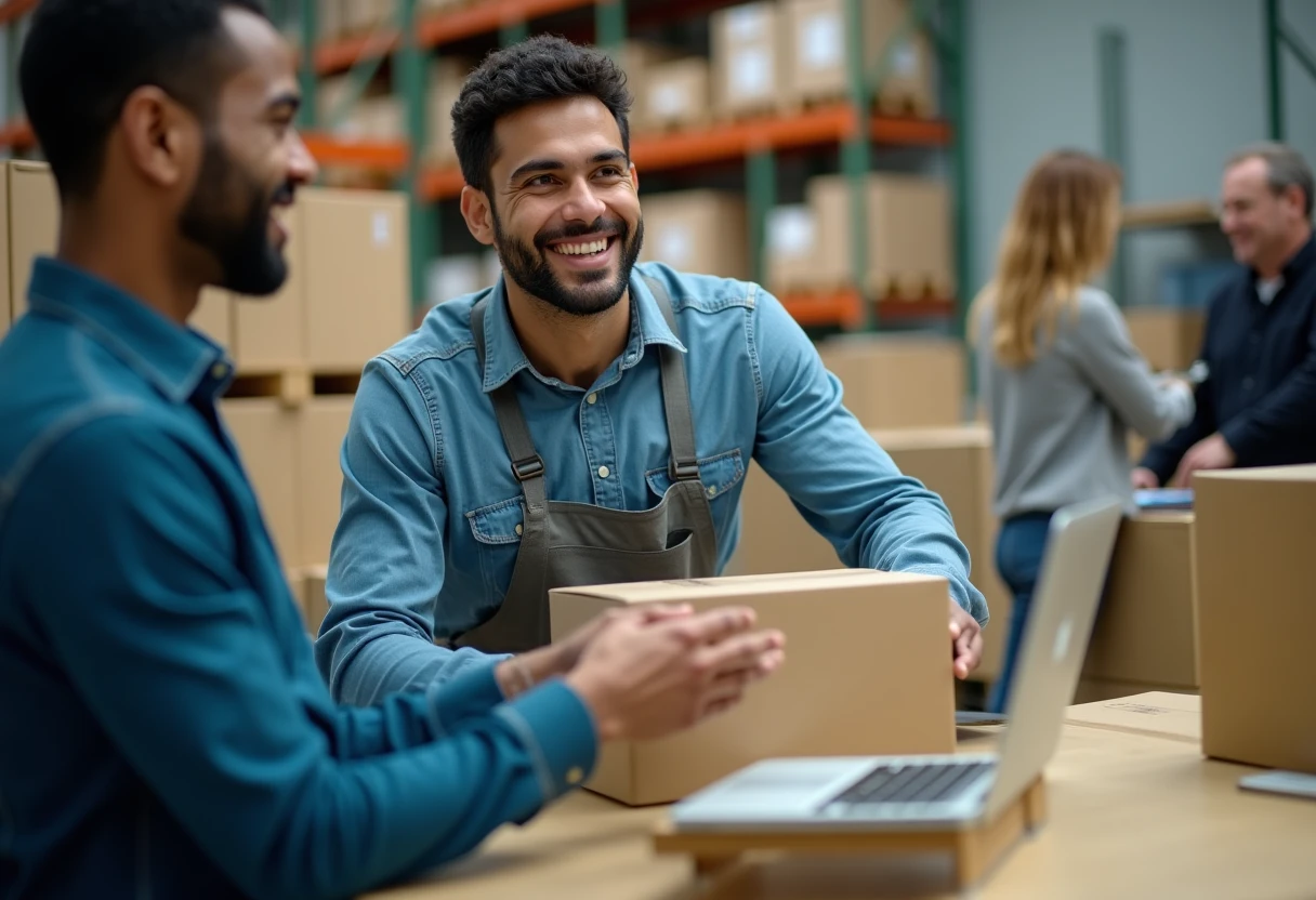 Part-time warehouse worker