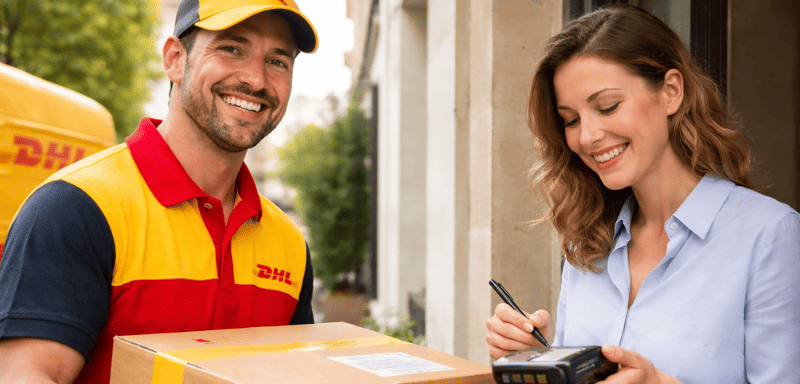 Livraison DHL.